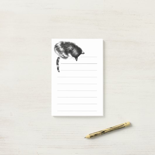 Kat-notitiestootkussen voor pat post-it® notes (Op bureau)