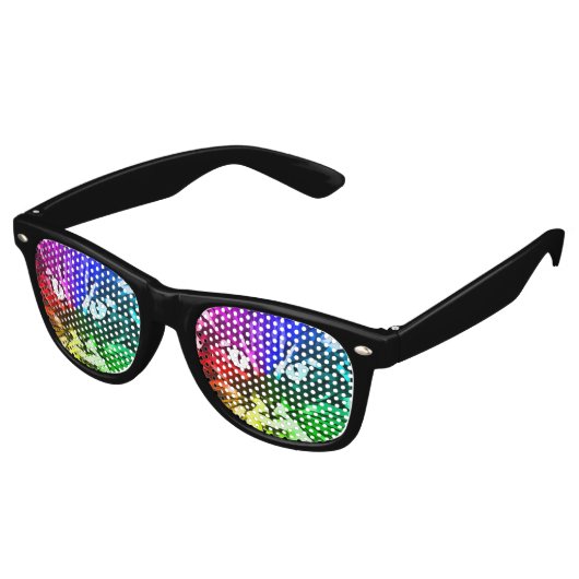 KAT NOVELTY SUNGLASSEN SHADES RETRO ZONNEBRIL (Gekanteld)