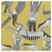 kat ochre gele stof (Close Up)