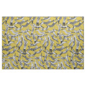 kat ochre gele stof (Fat Quarter)