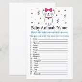 Kat- of Kitten-babydierentuin (Voorkant / Achterkant)