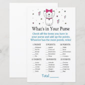 Kat of Kitten Wat zit er in je handtas? (Voorkant / Achterkant)