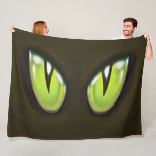 Kat Ogen Fleece Deken