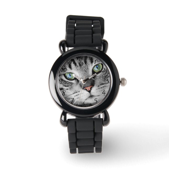 Kat ogen horloge (Voorkant)