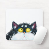 Kat ogen kijken muismat (Met muis)