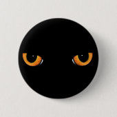Kat ogen ronde button 5,7 cm (Voorkant)