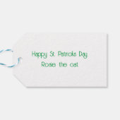 Kat onder de Regenboogstraat, Label met cadeautjes Cadeaulabel (Achterkant Horizontaal)