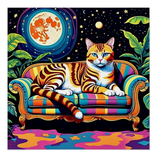 Kat onder de sterren 2 perfect poster (Voorkant)