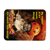 Kat onder Snoep Bucket Magneet (Horizontaal)