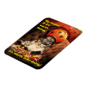 Kat onder Snoep Bucket Magneet (Linkerzijde)