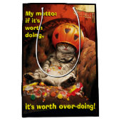 Kat onder Snoep Emmer Medium Cadeauzakje (Voorkant)