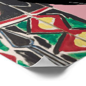 Kat onder Venster, na Matisse Poster (Hoek)