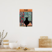 Kat onder Venster, na Matisse Poster (Keuken)