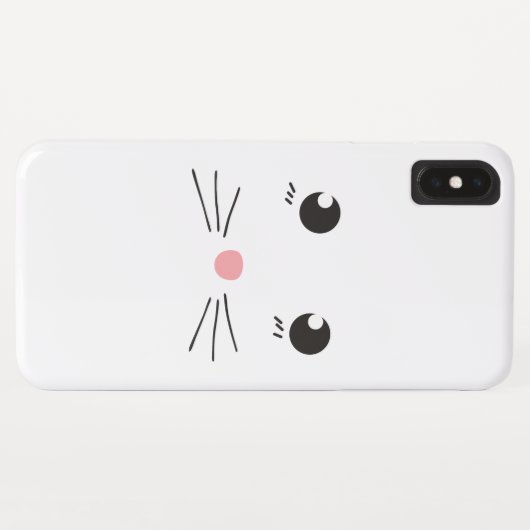 Kat-onderlijntekening Case-Mate iPhone Case (Achterkant (horizontaal))