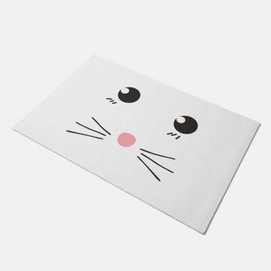 Kat-onderlijntekening Deurmat (Schuin)