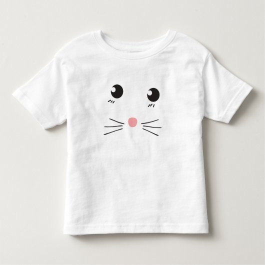 Kat-onderlijntekening Kinder Shirts (Voorkant)