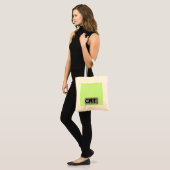 Kat onderzak () tote bag (Voorkant (model))