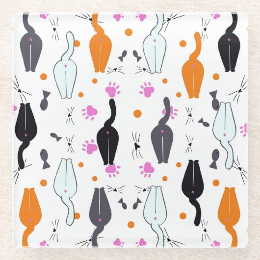 Kat onderzetter (Voorkant)