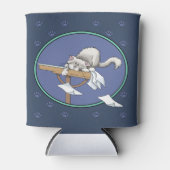 Kat onheilspatroon blikjeskoeler (Voorkant)