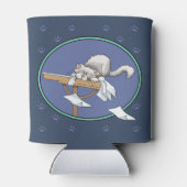 Kat onheilspatroon blikjeskoeler (Achterkant)