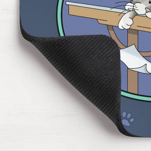 Kat onheilspatroon muismat (Hoek)