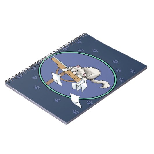 Kat onheilspatroon notitieboek (Linkerzijde)