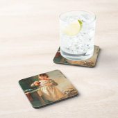 Kat ontbijt drankjes onderzetter (Rechterzijde)