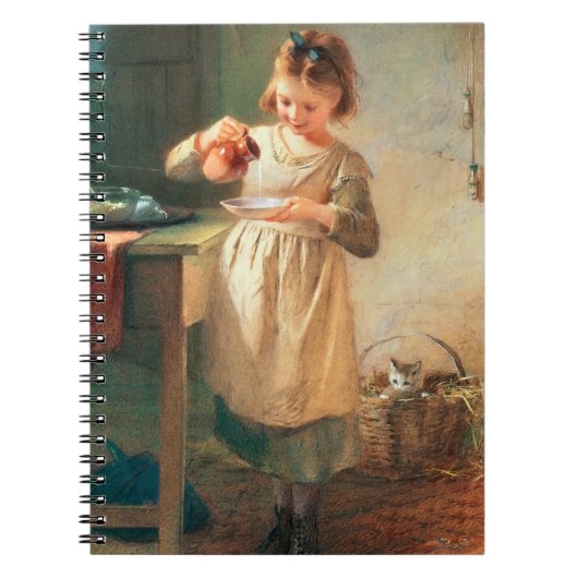 Kat ontbijt notitieboek (Voorkant)