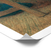 Kat ontbijt poster (Hoek)