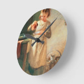 Kat ontbijt ronde klok (Hoek)