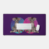 Kat ontwerp bureaumat (Keyboard & Muis)