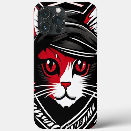 Kat ontwerp Case-Mate iPhone case (Achterkant)