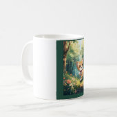 Kat ontwerp koffiemok (Voorkant links)