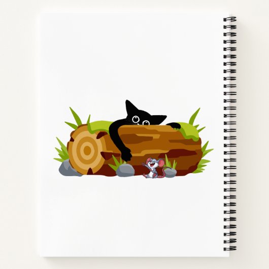 Kat ontwerp notitieboek (Achterkant)