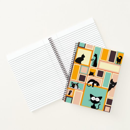 Kat ontwerp notitieboek (Binnen)