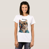 Kat ontwerp t-shirt (Voorkant volledig)