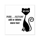 Kat ontwerp zelfinktende stempel (Design)