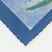 Kat-ontwerpventilatorbank Fleece Deken (Hoek)