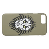 Kat Ontworpen skeletspionagedoos voor schedel Case-Mate iPhone Case (Achterkant (Horizontaal))