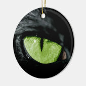 Kat oog keramisch ornament (Links)