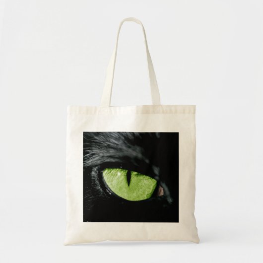 Kat oog tote bag (Voorkant)