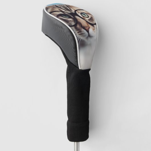 Kat-oorbril Golfheadcover (Schuin)