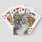 Kat-oorbril Pokerkaarten (Achterkant)