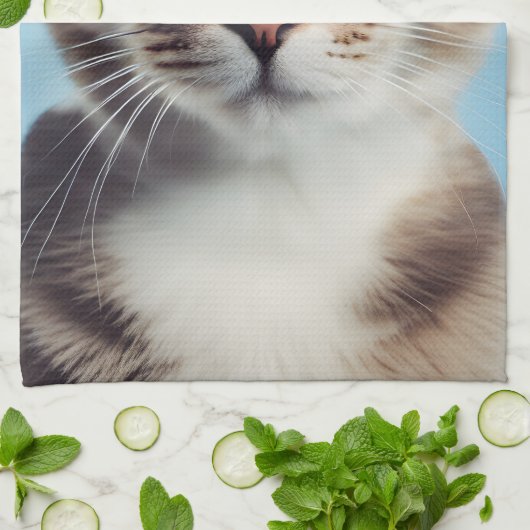 Kat-oorbril Theedoek (Gevouwen)