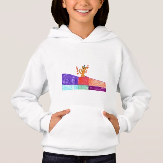 Kat op de dansvloer hoodie (Voorkant)
