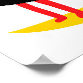 Kat op de maan poster (Hoek)