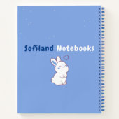 Kat op de maan Tijdschrift 💜💙✨😺 Notitieboek (Achterkant)