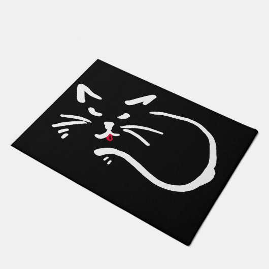 Kat op de mat (Schuin)