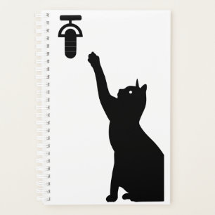 Kat op de microfoon planner