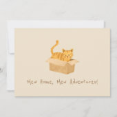 Kat op de Move Cat Bewegen Aankondiging (Voorkant)